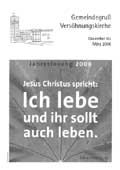 Gemeindegruß - Dezember bis März 2008 - Cover